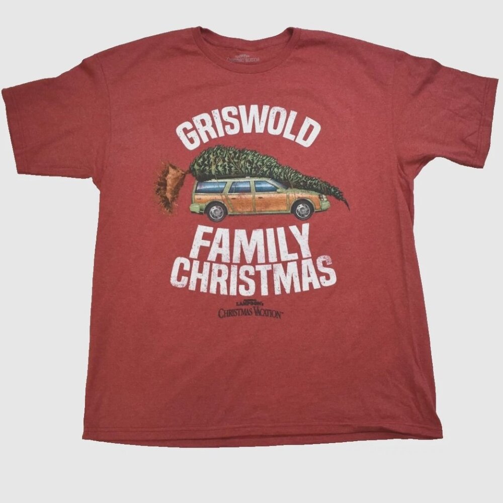 Christmas Vacation Movie Mens Griswold Family Christmas Shirt New